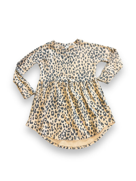 HUX baby dress | leopard | size 3 | GUC