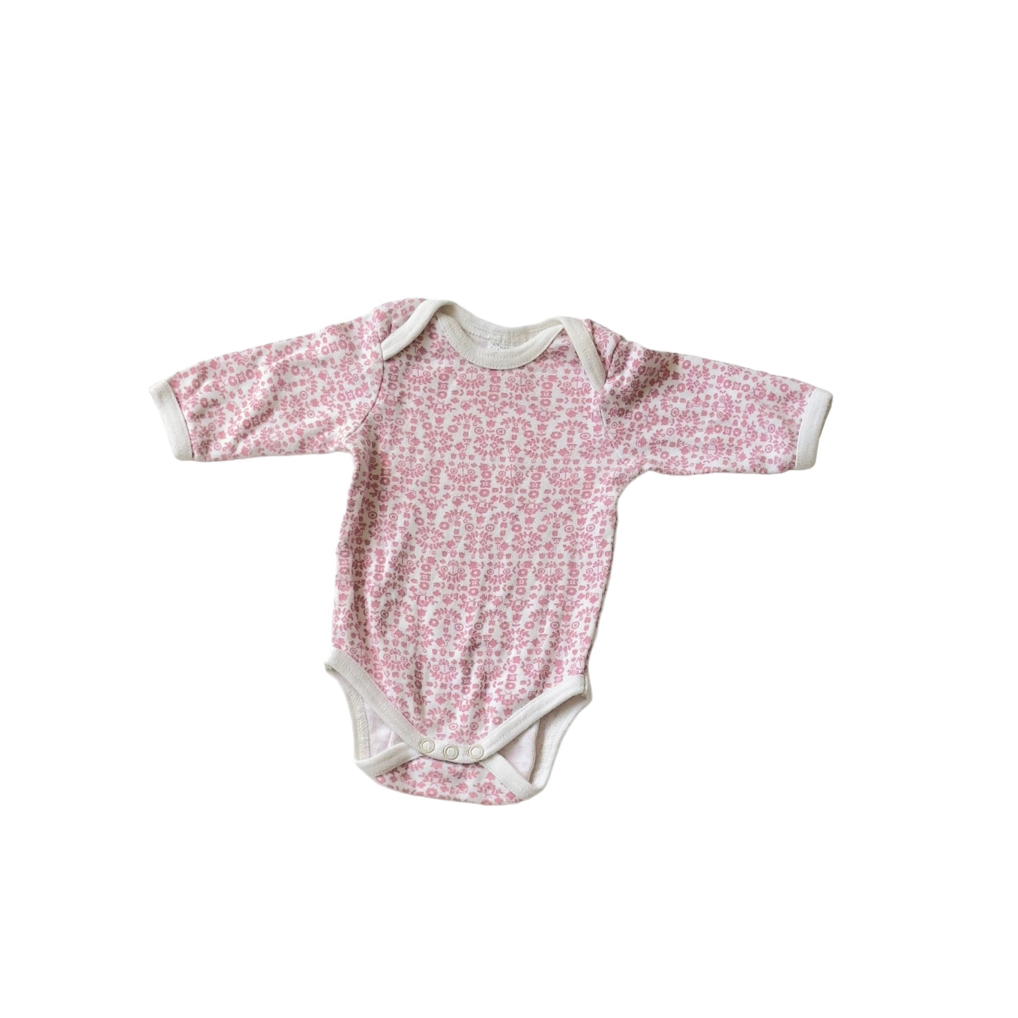 Nature baby bodysuit | 0-3 months | GUC | organic cotton