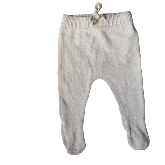 Nature baby footed pants | 6-12 months | GUC | oatmeal