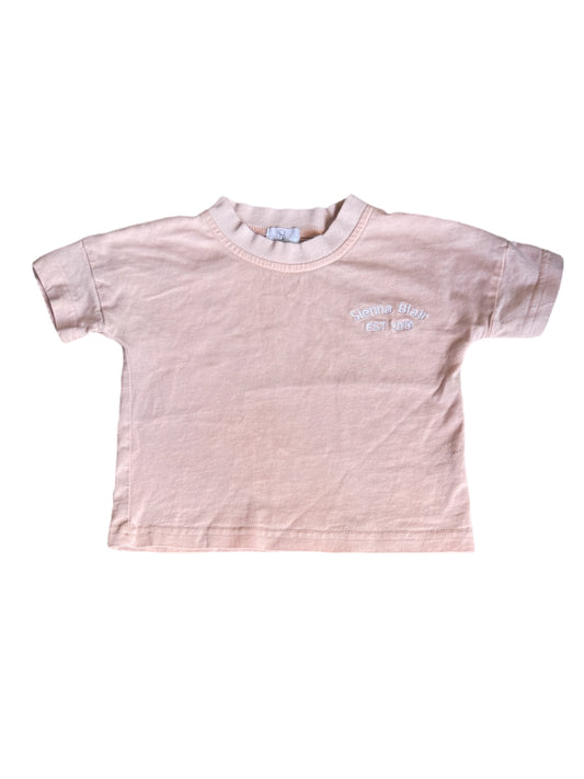 Sienna Blair tee | size 6-12 months | GUC | pink